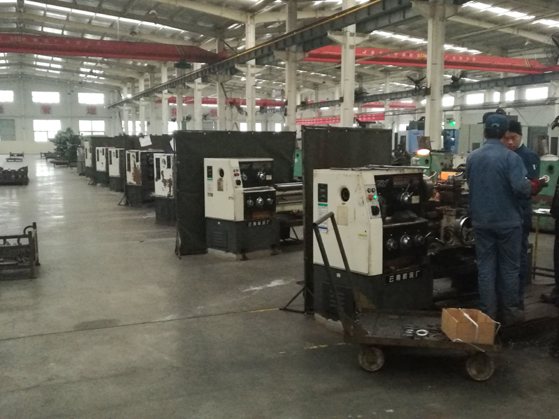 加工中心應車間一角