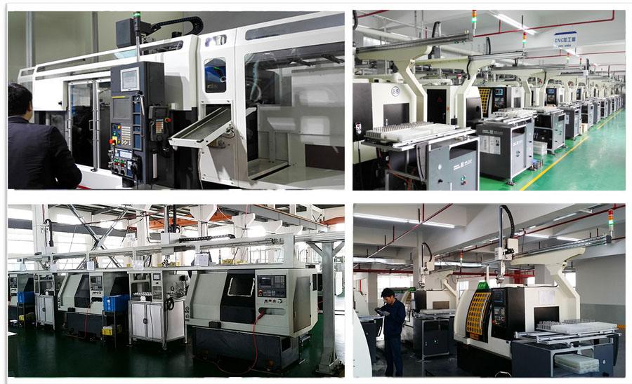 力達人員在浙江客戶廠區對機床進行安裝調試